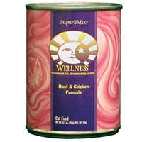 Wellness Canned Cat Super5Mix Beef & Chicken 12.5 Oz