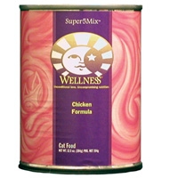 Wellness Canned Cat Super5Mix Chicken 12.5 Oz