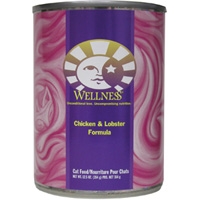 Wellness Canned Cat Chicken & Lobster 12/12.5 oz Case