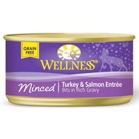 Wellness Minced Turkey/Salmon Entree 24/3 Oz