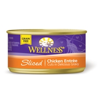 Wellness Cat Cuts Sliced Chicken, 24/3 Oz