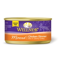 Wellness Cat Cuts Minced Chicken, 24/3 Oz