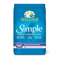 Wellness Simple Food Solutions Turkey & Potato Formula Dry Dog 6/4.5#  