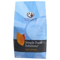 Wellness Simple Food Solutions Duck & Oatmeal Formula Dry Dog 6/4.5# 