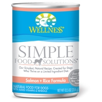 Wellness Simple Food Solutions Salmon & Potato Formula Canned Dog 12/12.5oz  