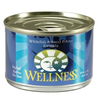 Wellness Canned Dog Fish & Sweet Potato 24/6 oz Case
