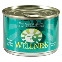 Wellness Canned Dog Venison & Sweet Potato 24/6 oz Case