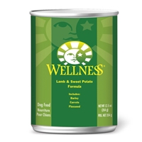 Wellness Canned Dog Super5Mix Lamb 12/12.5 oz Case