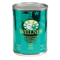 Wellness Canned Dog Venison & Sweet Potato 12/12.5 oz Case