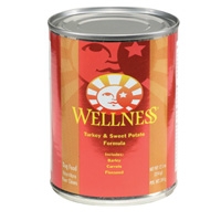 Wellness Canned Dog Turkey & Sweet Potato 12/12.5 oz Case
