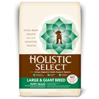 Holistic Select Radiant Puppy Health Large & Giant Breed Lamb Meal & Oatmeal 30 lb. 