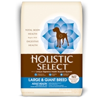 Holistic Select Adult Health Large & Giant Breed Dog Chicken Meal & Oatmeal Recipe 30 lb.