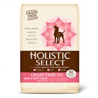 Holistic Select Grain Free Adult & Puppy Salmon, Anchovy & Sardine Meals 13 lb.  