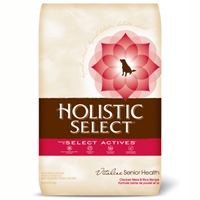 Holistic Select Vitalize Senior Health Dog Chicken Meal & Rice Recipe 15 lb.