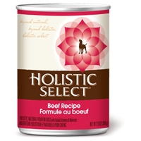 Holistic Select Beef Can Dog 12/13 oz.