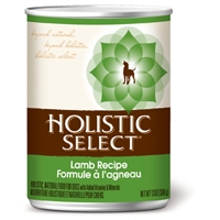 Holistic Select Lamb Can Dog 12/13 oz.