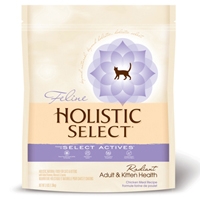 Holistic Select Radiant Adult Cat & Kitten Health Chicken Meal Recipe 12 lb.