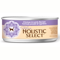 Holistic Select Chicken & Lamb Canned Cat 24/5.5 oz.  