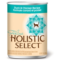 Holistic Select Duck, Chicken & Oatmeal Can Cat 12/13 oz. 