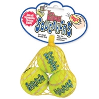 Kong Squeaker Tennis Balls Small