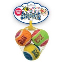 Kong Air Kong Happy Birthday Squeaker Tennis Balls Medium