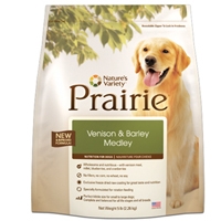 Nature's Variety Prairie Venison & Barley Medley Dry Dog Food by Nature’s Variety 15 lb. Bag and 30 lb. Bag