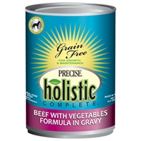 Canine Precise Holistic Complete Grain Free Beef Canned 13.2 oz.  