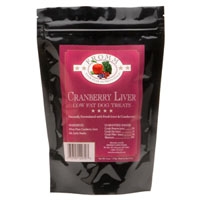 Fromm 4 Star Dog Treat Low-Fat Cranberry Liver, 6/6 Oz