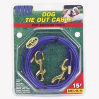 Coastal 10' Medium Tie Out Cable Up to 50 lbs.