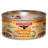 Evanger's Signature Series Slow Cooked Chicken Stew for Cats, 24/5.5 Oz  