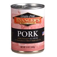 Evanger's Grain-Free Pork for Dogs & Cats, 12/13 Oz  