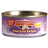 Evanger's Chicken Lickin' Dinner for Cats, 24/5.5 Oz