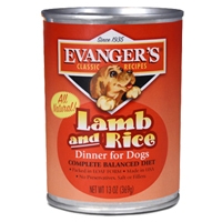 Evanger's Complete Lamb/Rice Dog, 12/13 Oz
