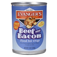 Evanger's All Meat Classic Beef/Bacon, 13 oz.