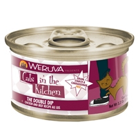 Cats in the Kitchen The Double Dip Chicken & Beef Recipe Au Jus Canned Cat Food, 3.2 oz.