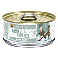 Cats in the Kitchen Chicken & Ocean Fish Recipe Au Jus Splash Dance Canned Cat Food, 6 oz.