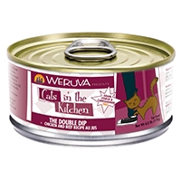 Cats in the Kitchen The Double Dip Chicken & Beef Recipe Au Jus Canned Cat Food, 6 oz.