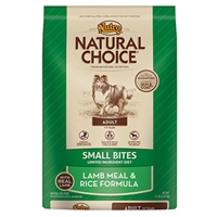 NUTRO NATURAL CHOICE SMALL BITES LAMB/RICE 30#  