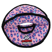 VIP Products Tuffy's Ultimate 4-Way Ring Pink Leopard