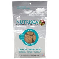 NUTRISCA® Grain Free Potato Free Freeze Dried Salmon Dinner Bites  