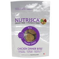 DOGSWELL® 5 oz NUTRISCA® Raw Freeze Dried Bites Chicken  