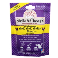 Stella & Chewy's Freeze Dried Chick, Chick, Chicken Dinner for Cats