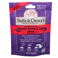 Stella & Chewy's 0.8 oz Freeze Dried Heavenly Herring & Tuna Dinner for Cats  