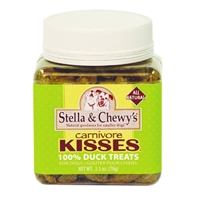 Stella & Chewy's Carnivore Kisses Freeze Dried Duck Treats 2.75 oz.