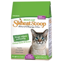 Swheat Scoop Multi-Cat Litter 4/14 lb. Bags 