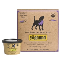 Yoghund Organic Blueberry & Vanilla Bean Frozen Yogurt 4 Pack