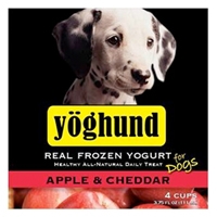 Yoghund Apple & Cheddar Natural Yogurt 4 Pack  