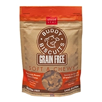 Grain Free Soft & Chewy Buddy Biscuits Dog Treats - Homestyle Peanut Butter  