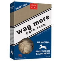 Cloud Star Wag More Bark Less Oven Baked Dog Treats - Apple Smoked Bacon  