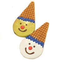 Pawsitively Gourmet Bakery Standards Collection:Clown Cones Peanut Butter Flavor
